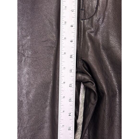 New Spanx Leather Like Ankle Skinny Pants Medium Womens - Picture 4 of 7